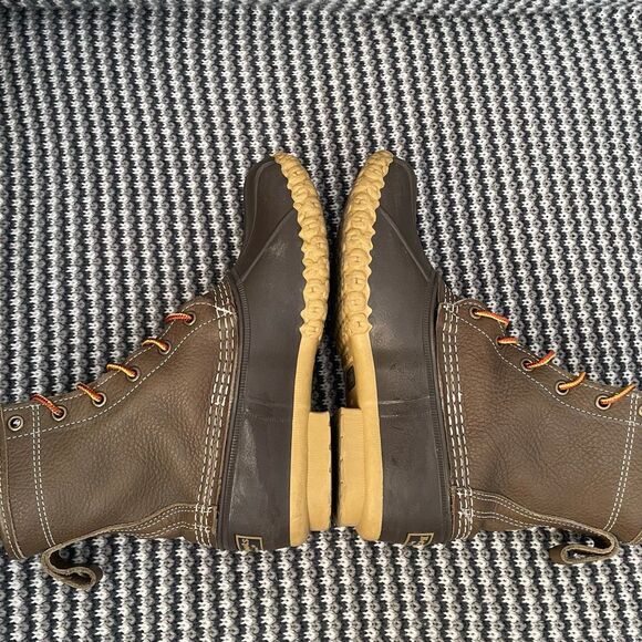 Bean Boot by L. L. Bean 8” lace up duck boot women’s shoe size 7 - Picture 8 of 12